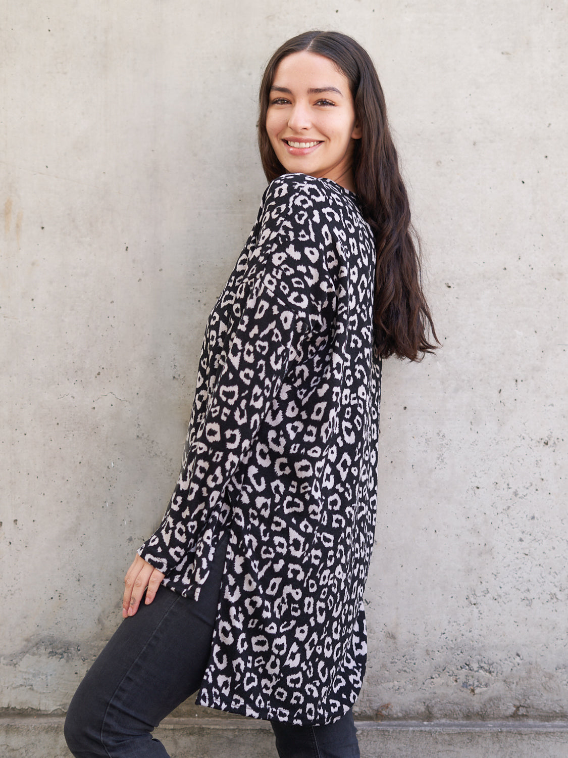 Sweater Largo Print