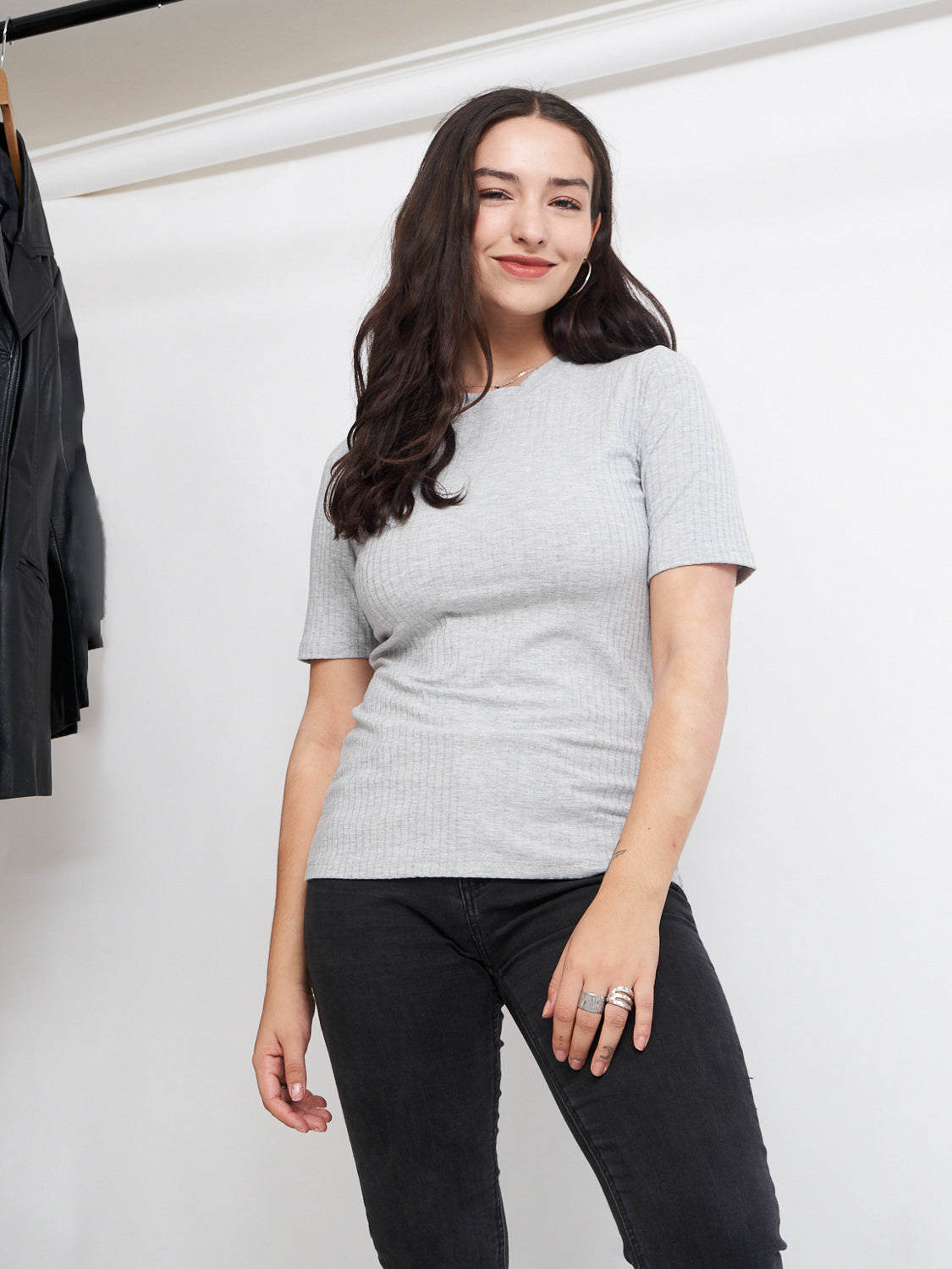 Polera Clásica Gris
