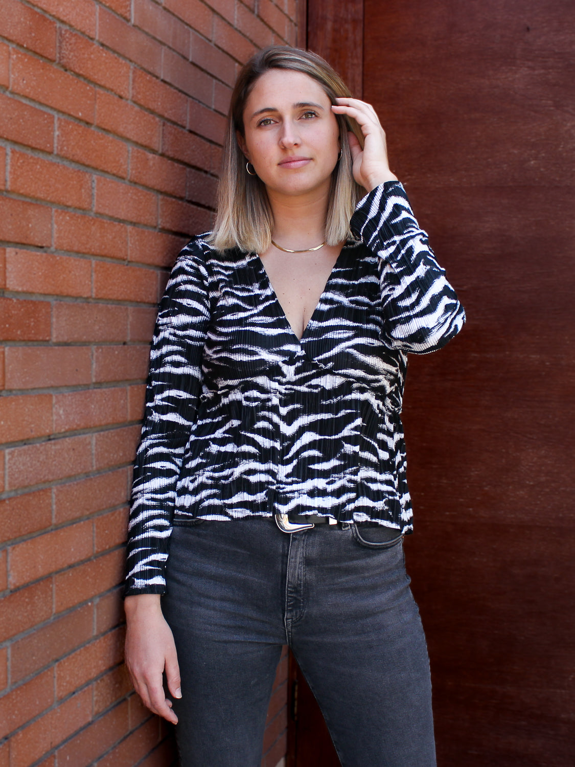 Blusa Divine Rayas