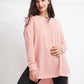 Sweater Largo Rosado