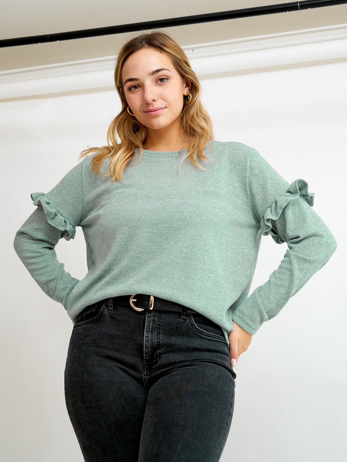 Sweater Vuelos Verde