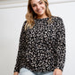 Sweater Clásico Print Negro