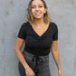 Polera Roxy Negra